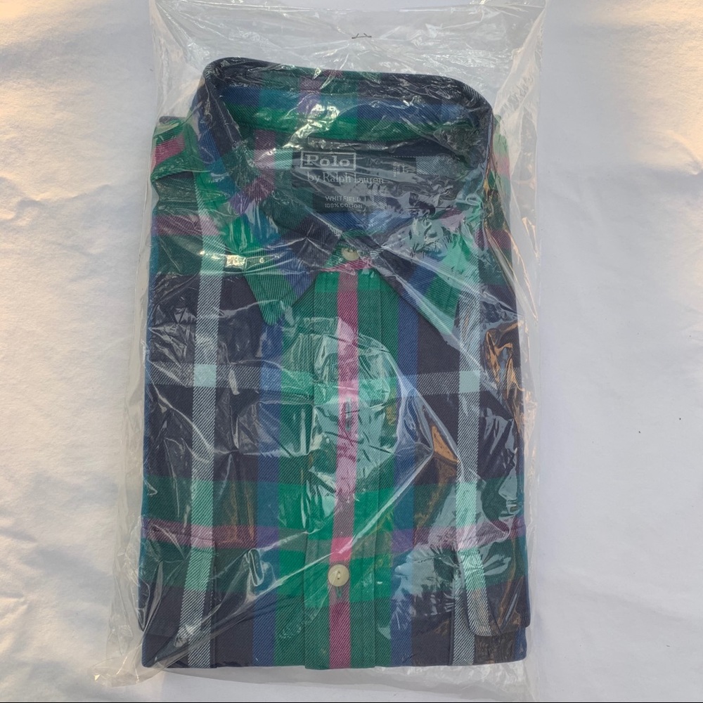 Polo button down dress shirt